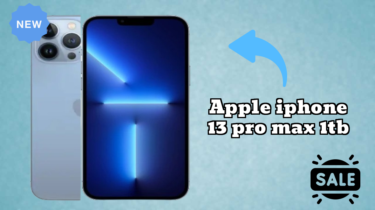 Apple IPhone 13 Pro Max 1TB at ₹179,900 - Best Features Highlighted