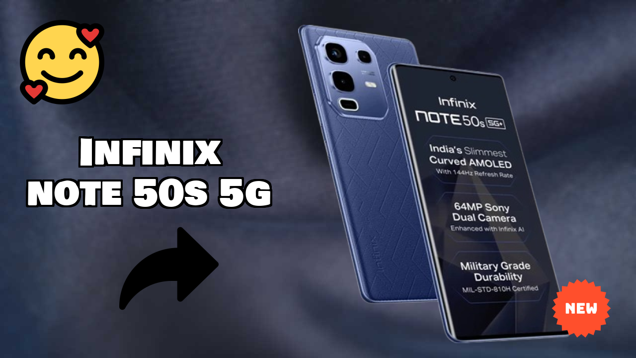 Infinix Note 50s 5G+ Display Size: 6.78 Inches (17.22 Cm) Screen Quality
