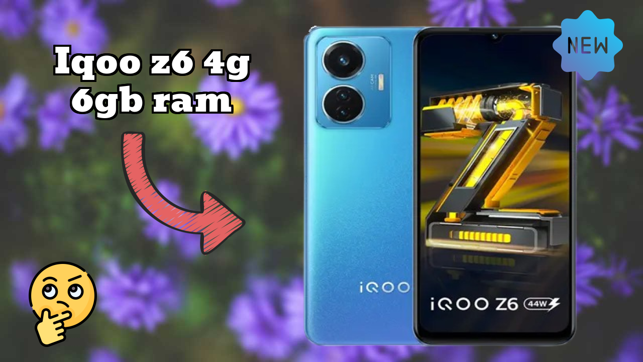 IQOO Z6 4G 6GB RAM at ₹11,590 - Everything About It