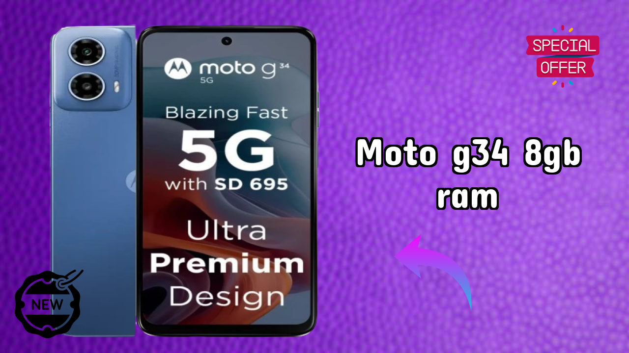 Moto G34 8GB RAM Processor Test: Snapdragon 695 Performance