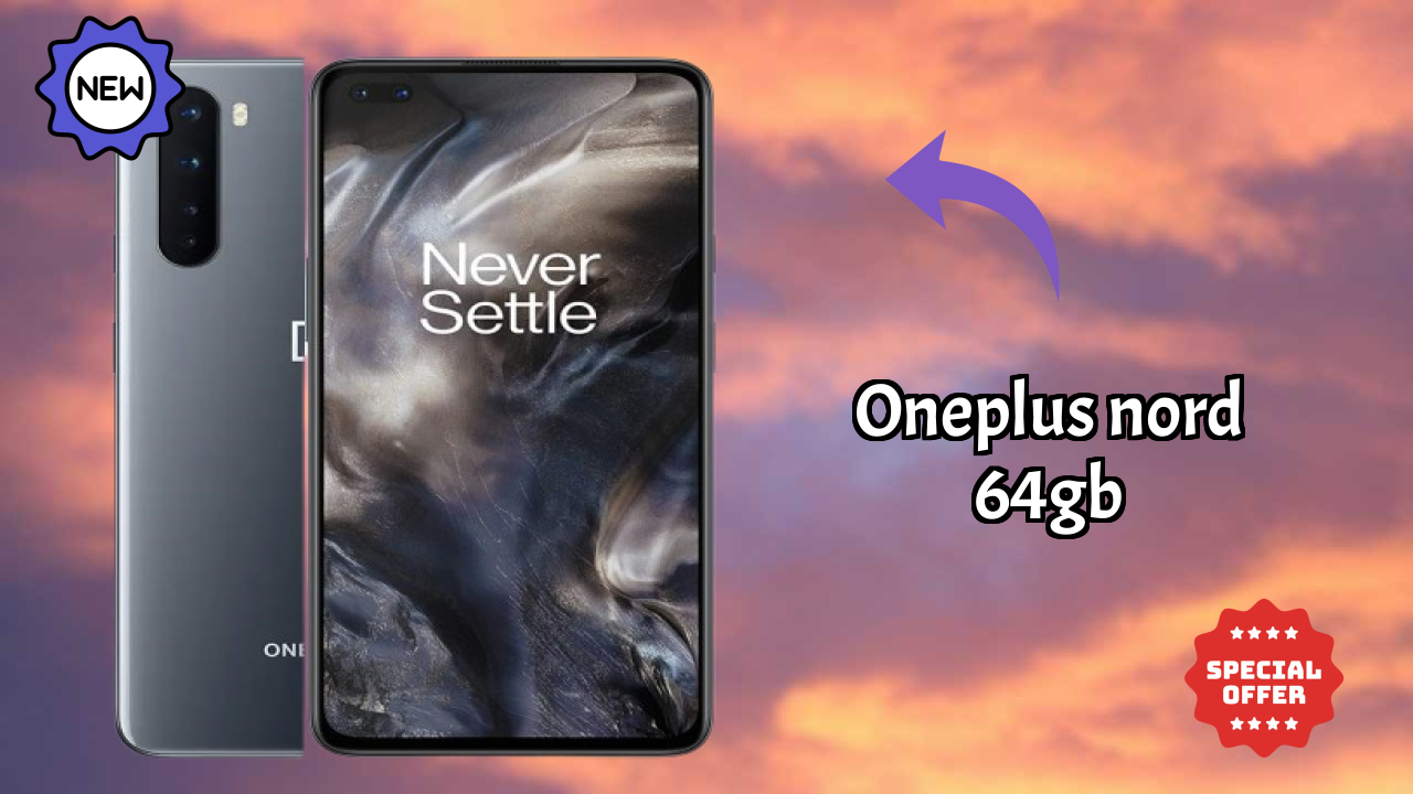 OnePlus Nord 64GB Display Size: 6.44 Inches (16.36 Cm) Screen Quality