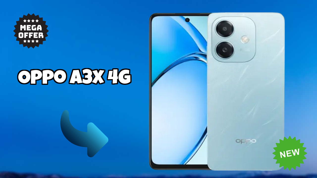 OPPO A3x 4G Display Technology: LCD Quality