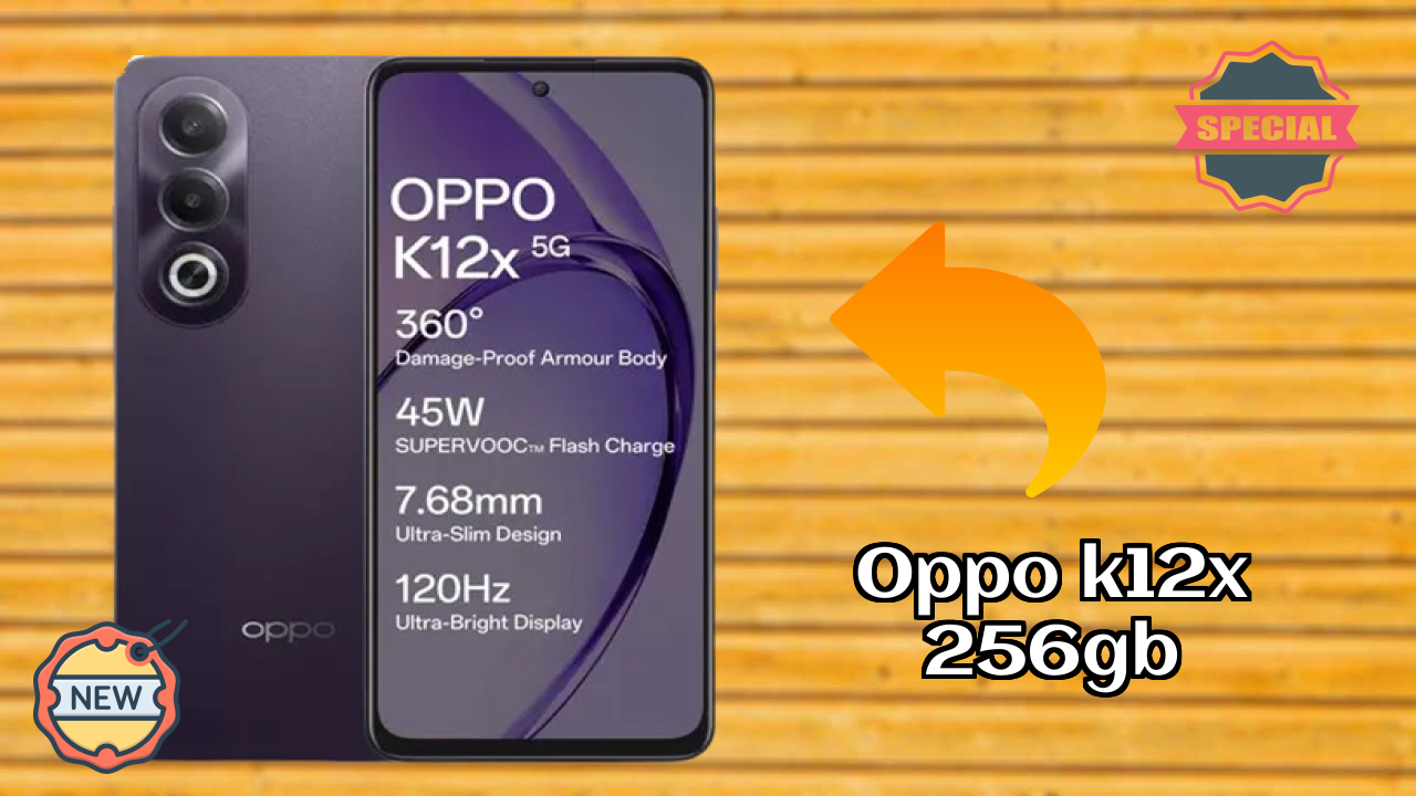 OPPO K12x 256GB Battery Life: 5100 MAh Charging Speed