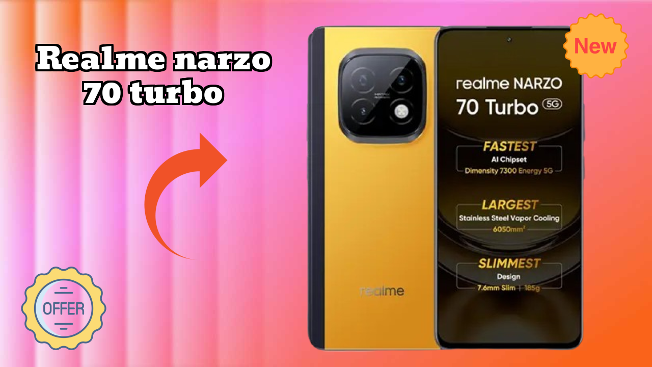 Realme Narzo 70 Turbo at ₹14,640 - Best Deal Available Now