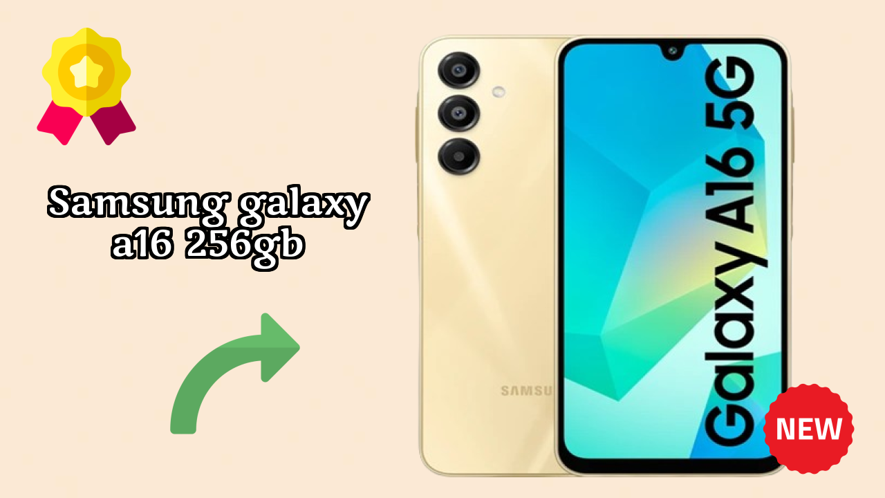 Samsung Galaxy A16 256GB at ₹22,490 - Complete Review & Rating