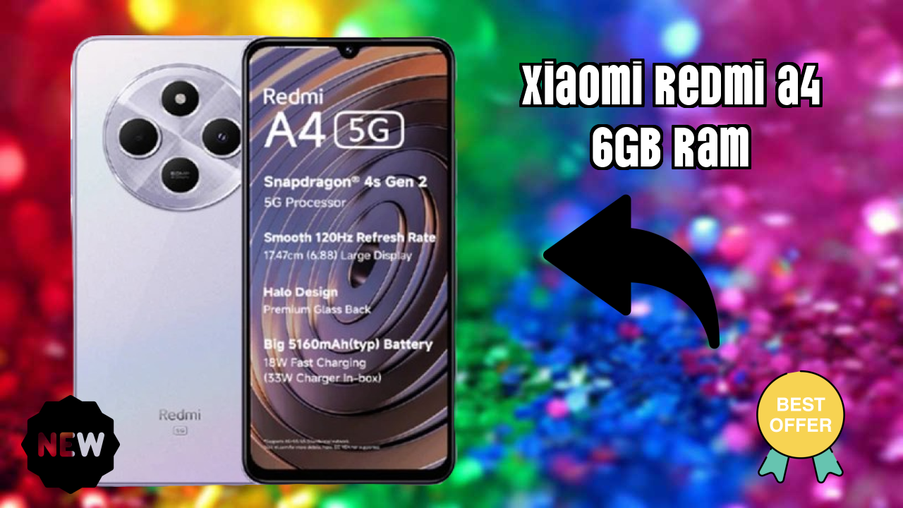 Xiaomi Redmi A4 6GB RAM Performance: 6 GB RAM Gaming Review