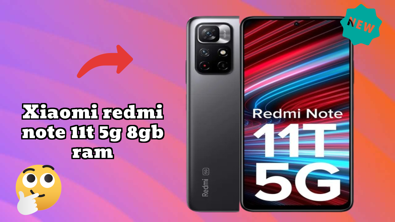 Xiaomi Redmi Note 11T 5G 8GB RAM Test: 8 GB RAM Handles Heavy Apps